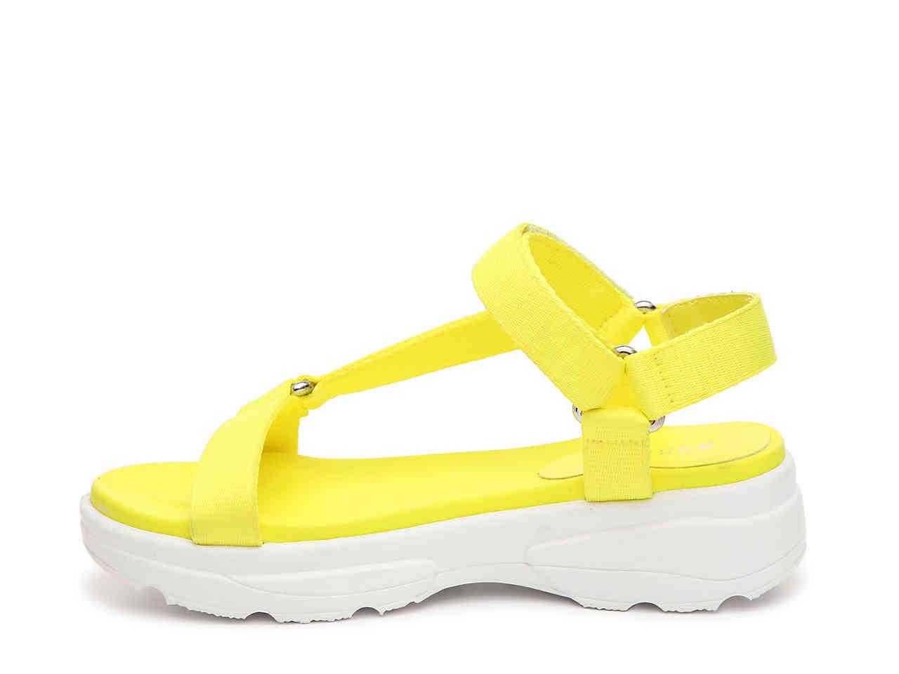 bamboo neon sandals