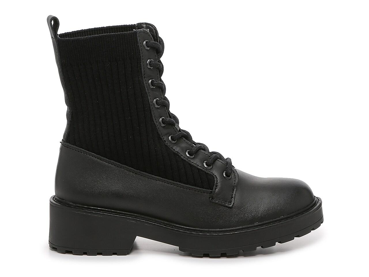 Steve madden sales black combat boots