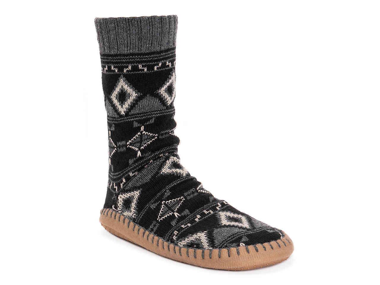 muk luks men's slipper socks