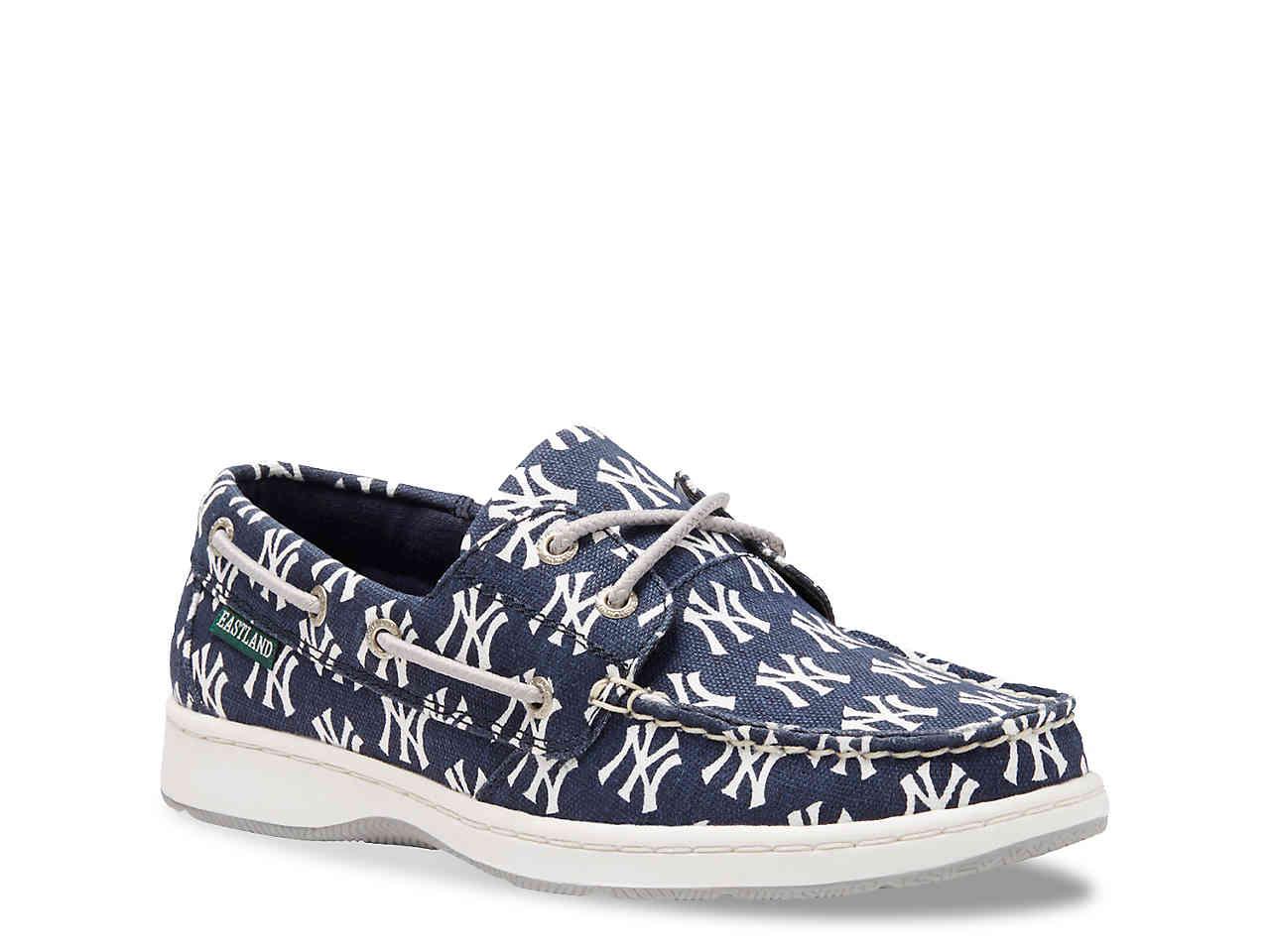 Eastland Canvas Summer Mlb New York Yankees Boat Shoe in