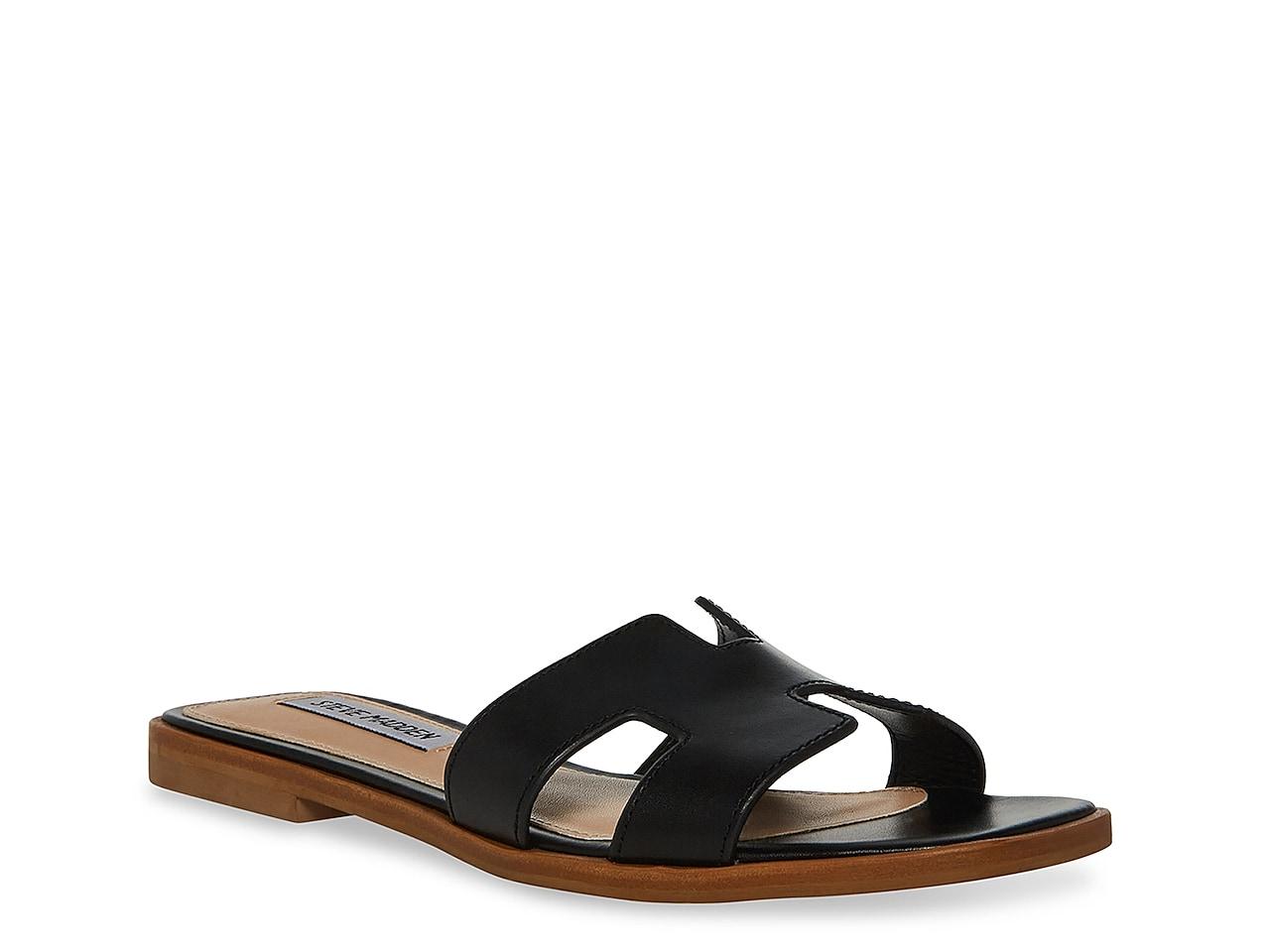 Steve Madden Hayden Sandal in Black | Lyst