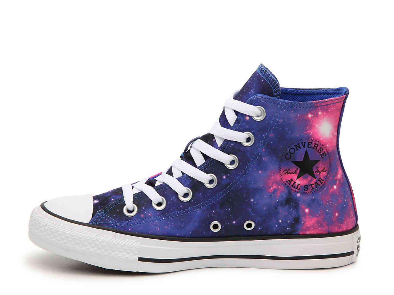 Converse Canvas Chuck Taylor All Star Galaxy High-top Sneaker in Blue | Lyst
