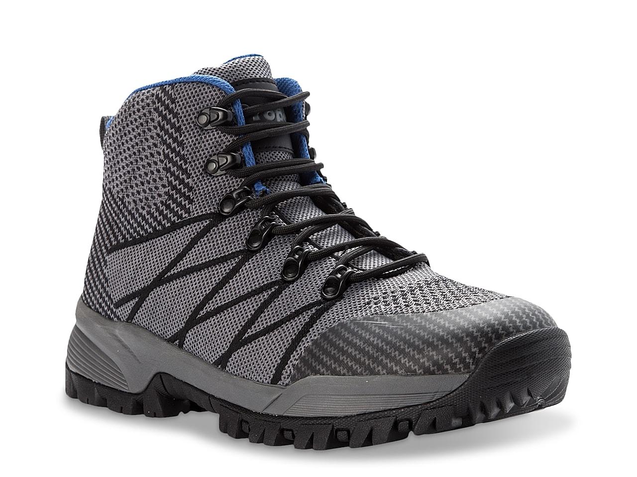Propet Rubber Traverse Medium/XWide/XXWide Hiking Boots in Grey (Gray