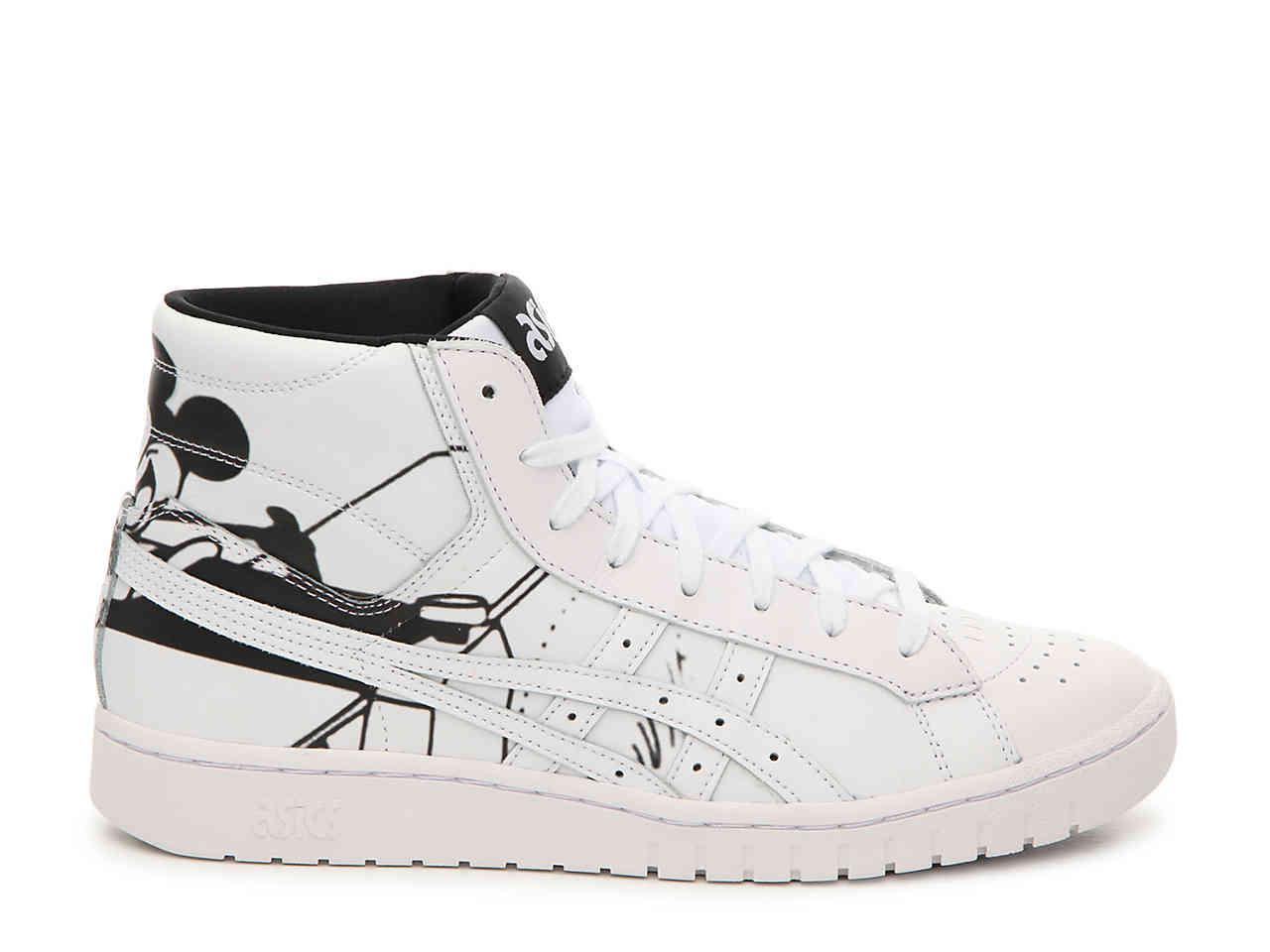 Asics Suede Tiger Gel Ptg Mt X Disney High Top Sneaker In White Black White For Men Lyst Asics Suede Tiger Gel Ptg Mt X Disney High Top Sneaker In White Black White For Men Lyst