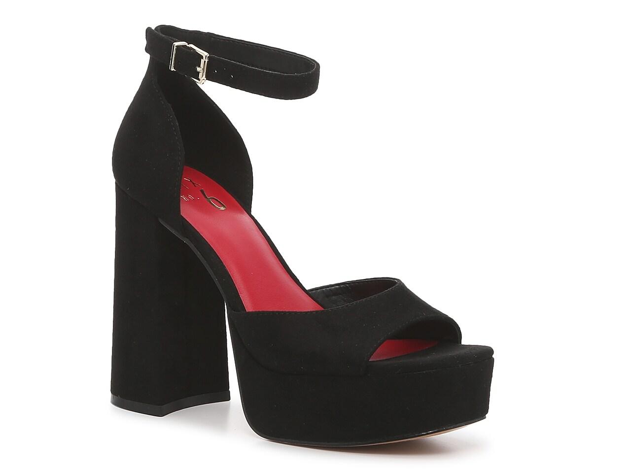 Mix No 6 Vallie Platform Sandal in Black Lyst