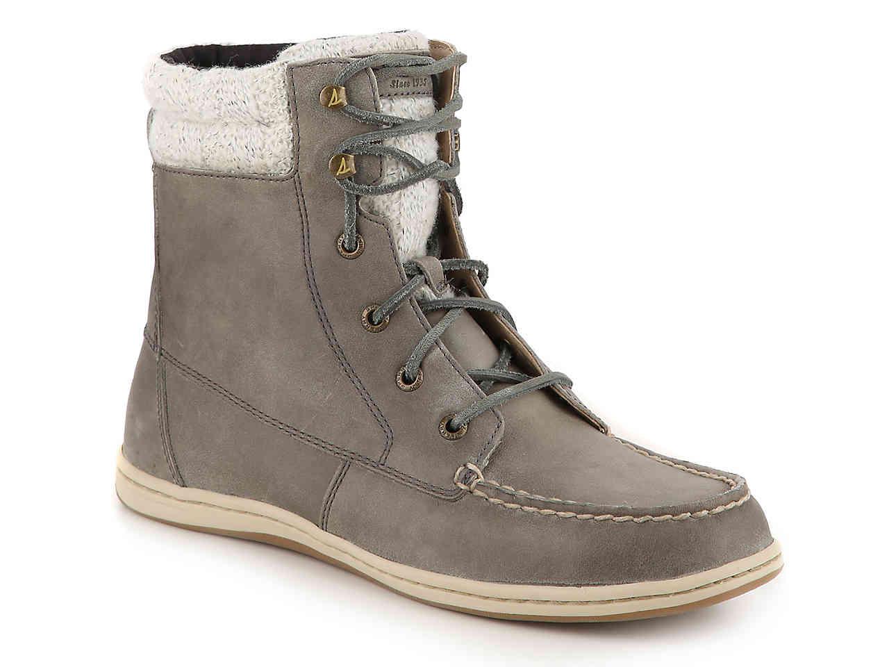 sperry bayfish brown boot