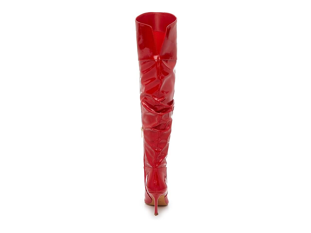 Jessica Simpson Ildora Over the knee Boot in Red Lyst