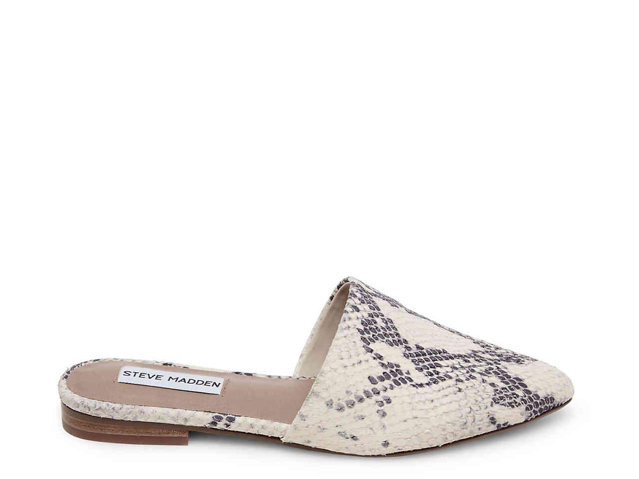 steve madden trace mule snake