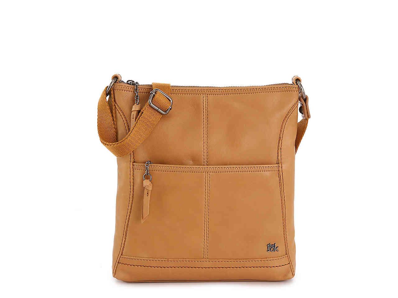 the sak iris leather crossbody bag