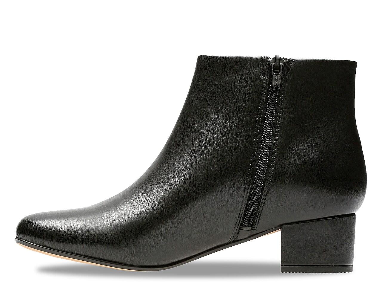 chartli lilac leather booties