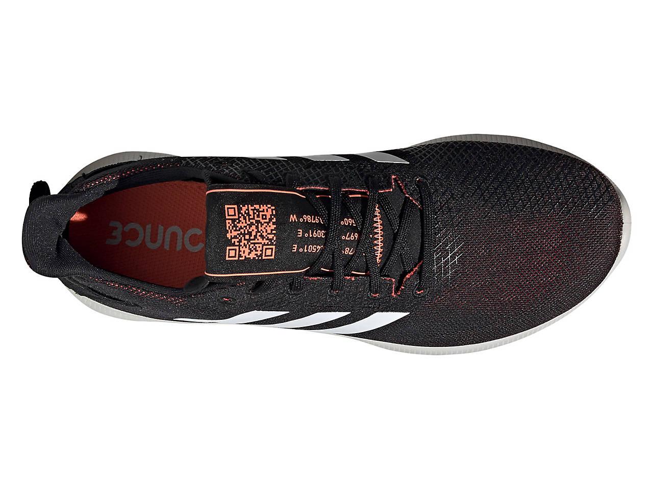 adidas Sensebounce+ Street Running Shoe in Black/White/Orange (Black) for  Men - Save 59% | Lyst