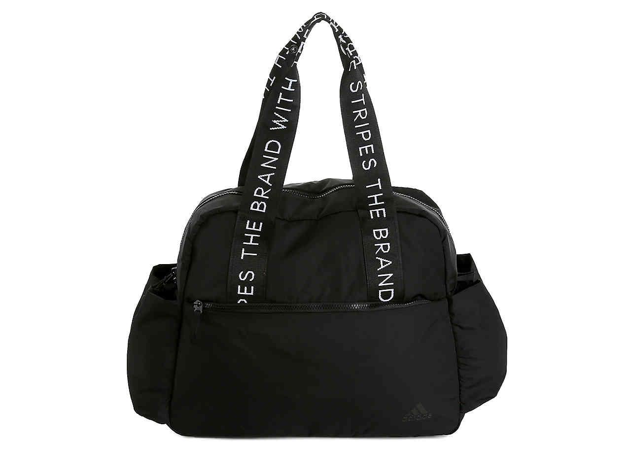 adidas black sports bag