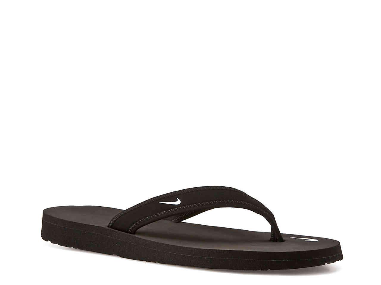 Nike Celso Girl Flip Flop in Black - Lyst