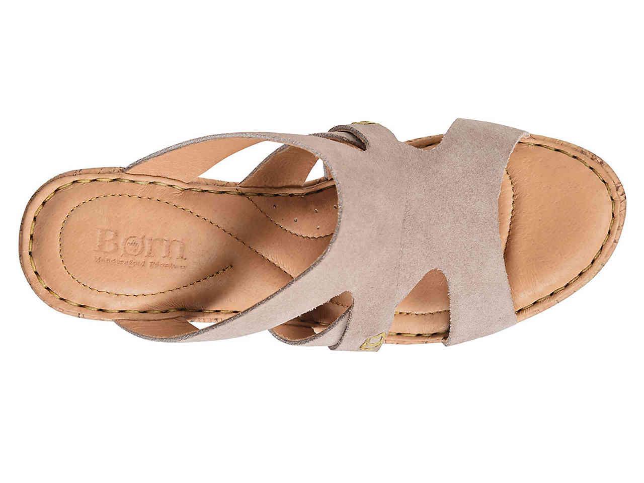 born andreas wedge sandal
