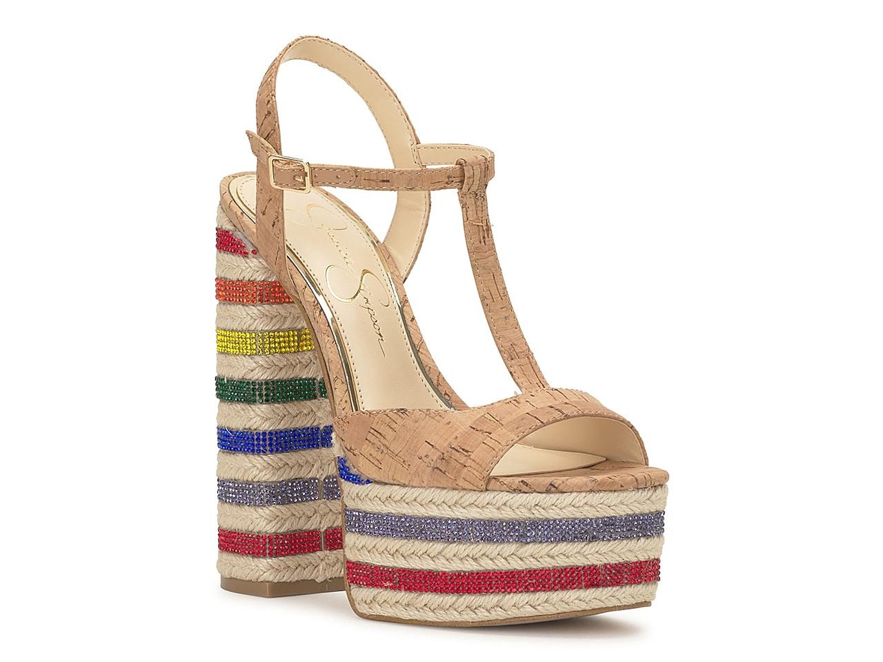 Jessica Simpson Ameeka Platform Sandal in Black Lyst