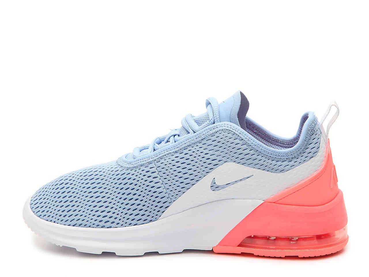 Nike Synthetic Air Max Motion 2 Sneaker in White/Periwinkle/Pink (Blue) - Lyst