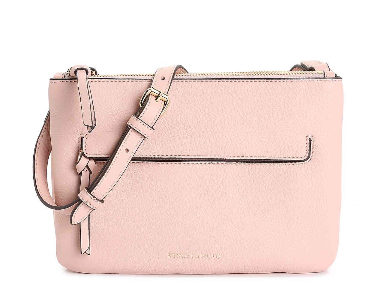 Mint $148 Details about   Vince Camuto Women's Crossbody Bag Leather Pink Lemonade