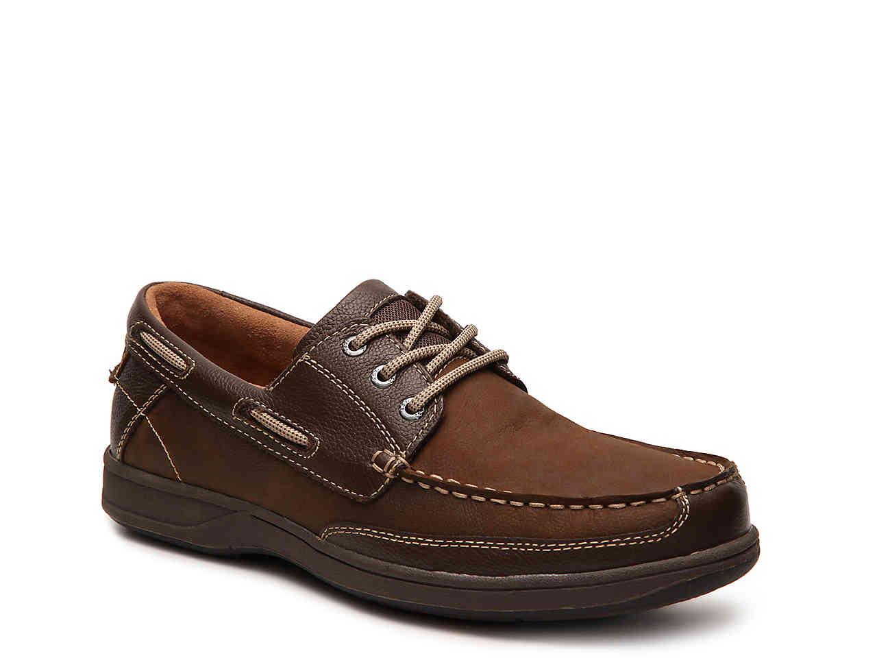 Florsheim Leather Lakeside Boat Shoe in Brown for Men - Lyst