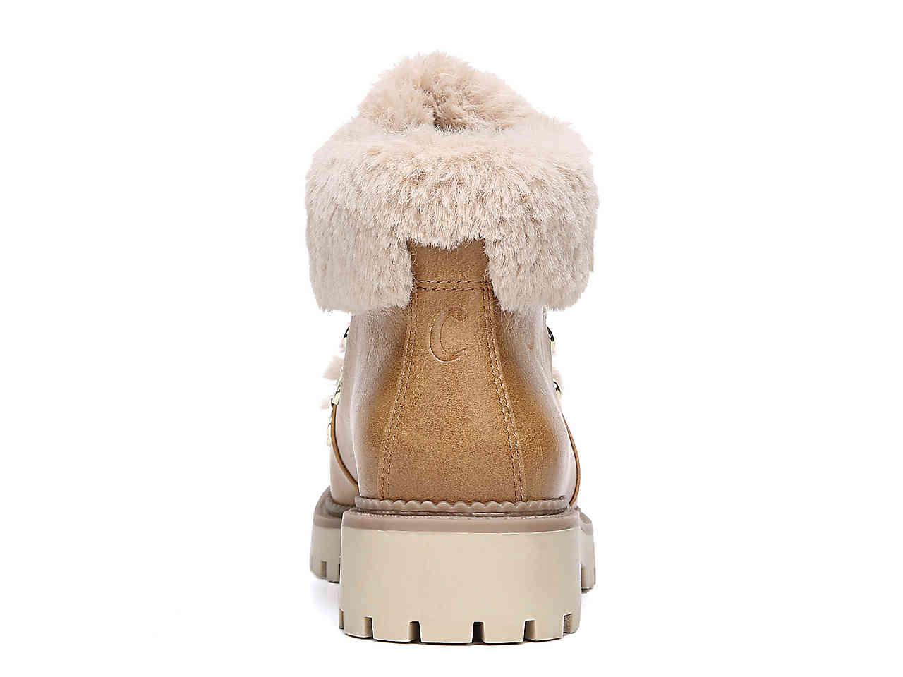 circus by sam edelman kilbourn faux fur hiking boots