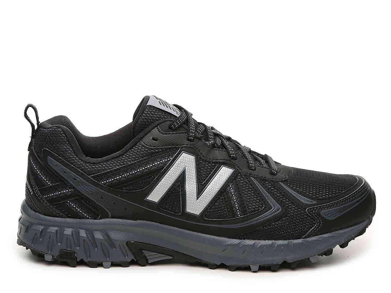 New Balance Synthetic 410 V5 Trail Running Shoe in Black/Grey (Black ...