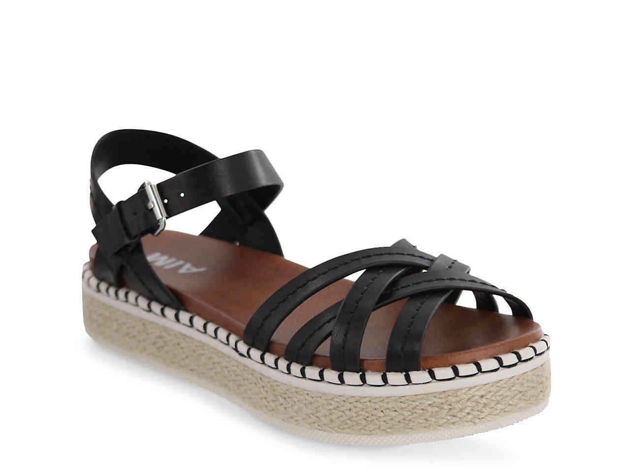 mia virginia espadrille platform sandal