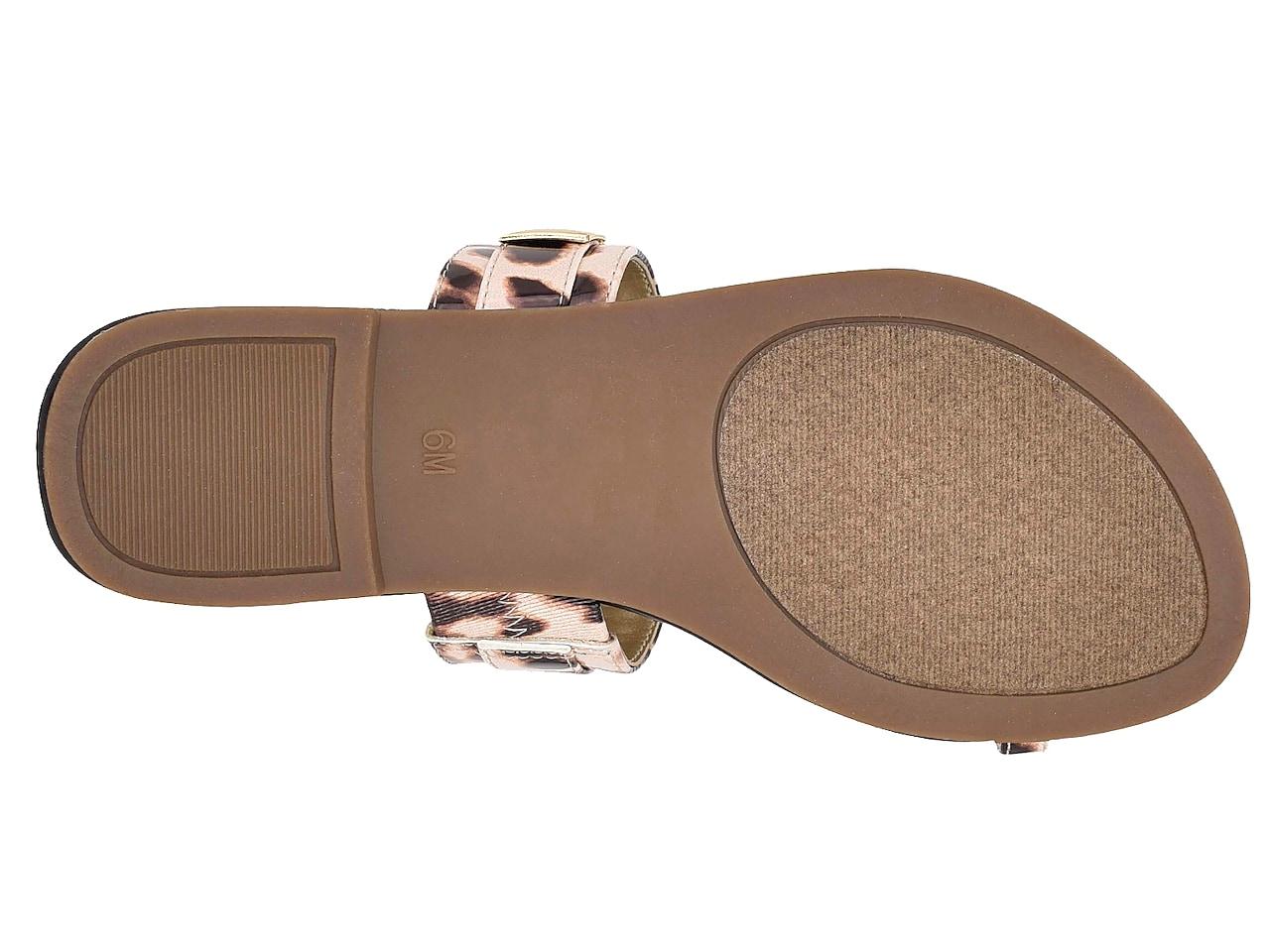 guess leopard print sandals