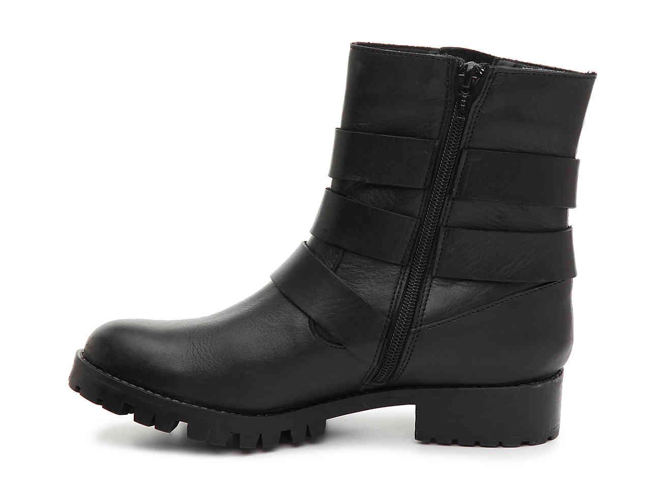 steve madden ming motorcycle bootie
