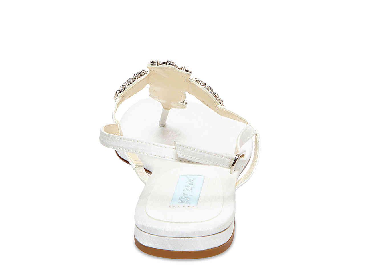 betsey johnson gem sandal
