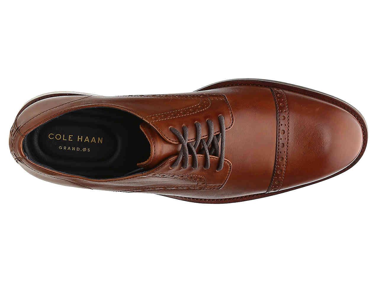Cole Haan Leather Watson Cap Toe Oxford 