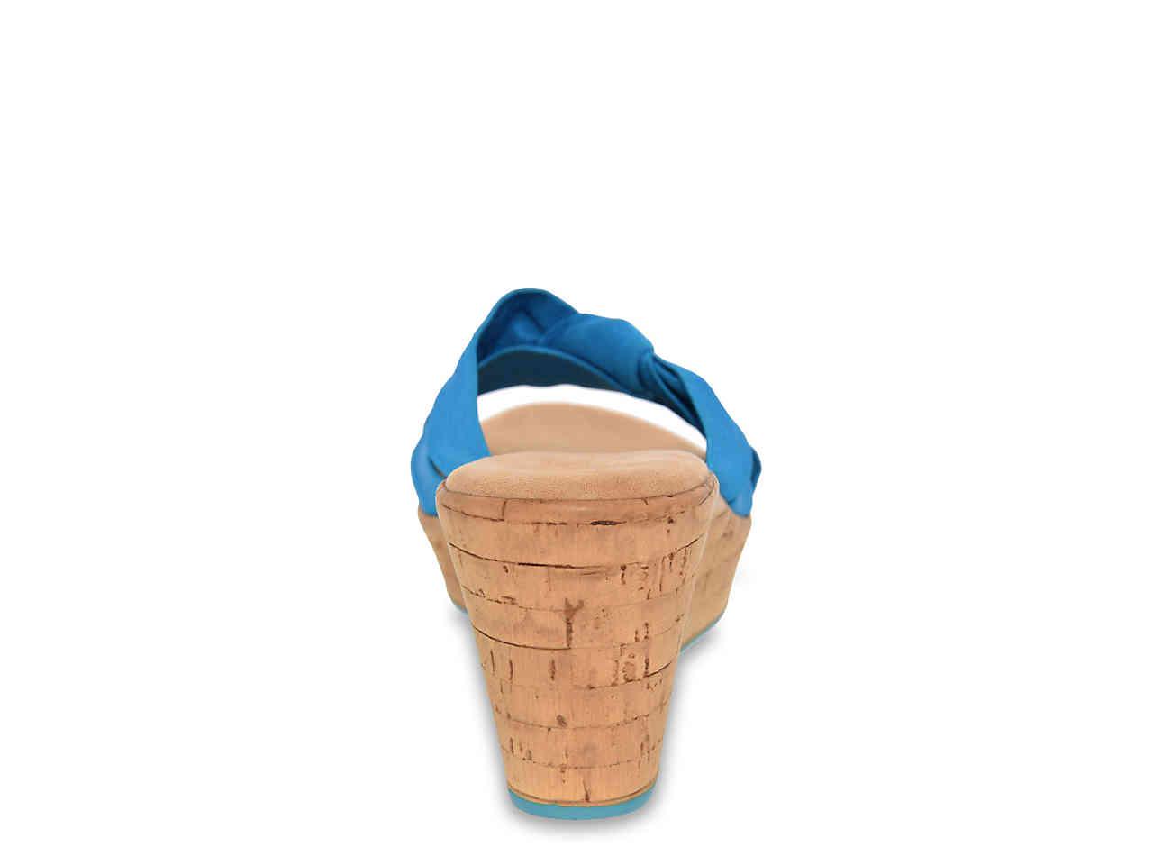 italian shoemakers panache wedge sandal