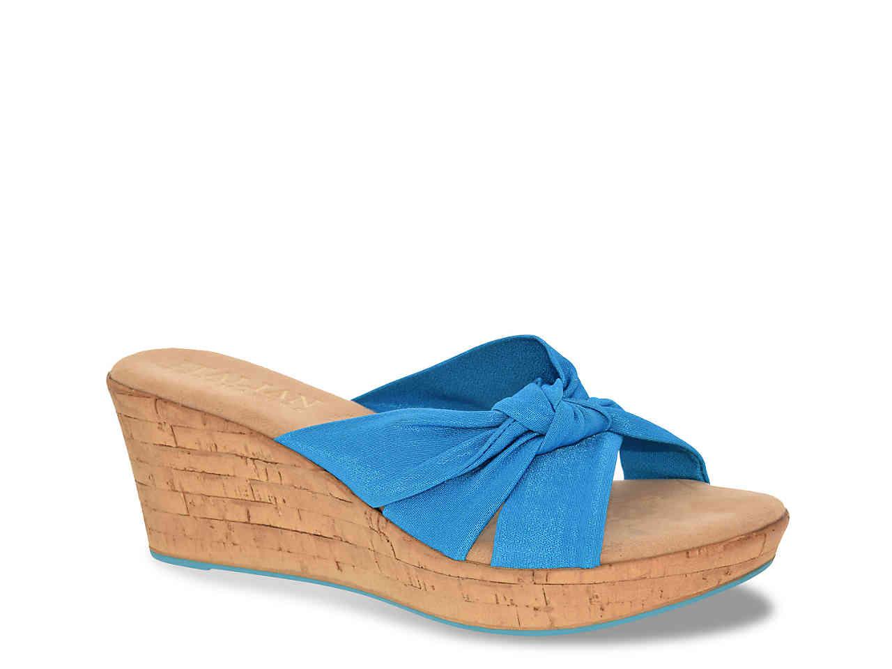 italian shoemakers panache wedge sandal
