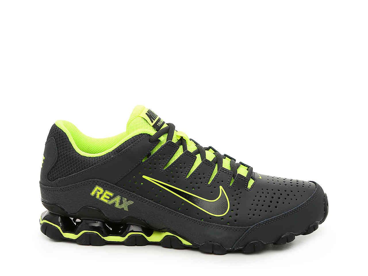 Nike Reax 8 Tr Training Shoe in Black/Neon Green (Green) for Men | Lyst