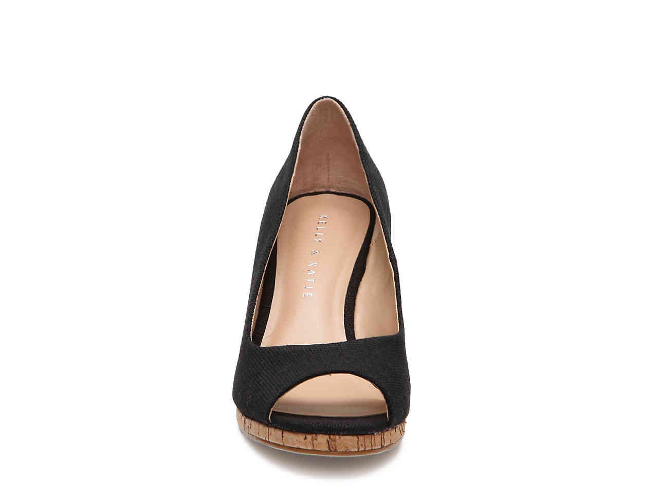 kaydena espadrille wedge pump