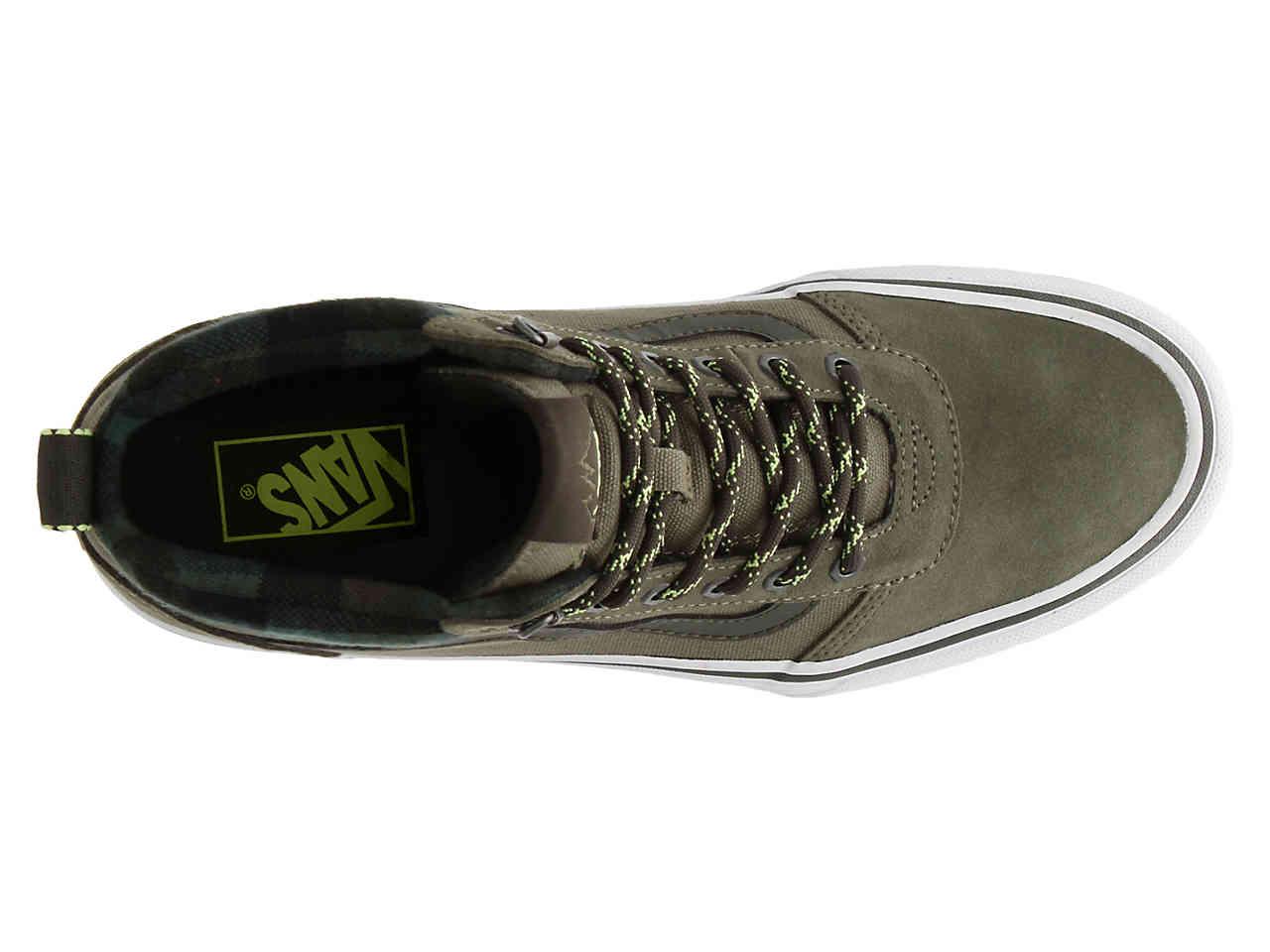 Vans Ward Hi Mte High-top Sneaker in Green for Men | Lyst