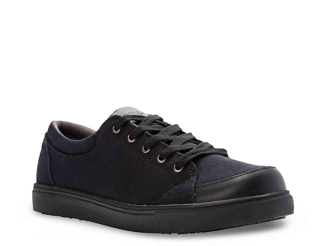 Propet Canvas Ollie Work Shoe in Black for Men Lyst