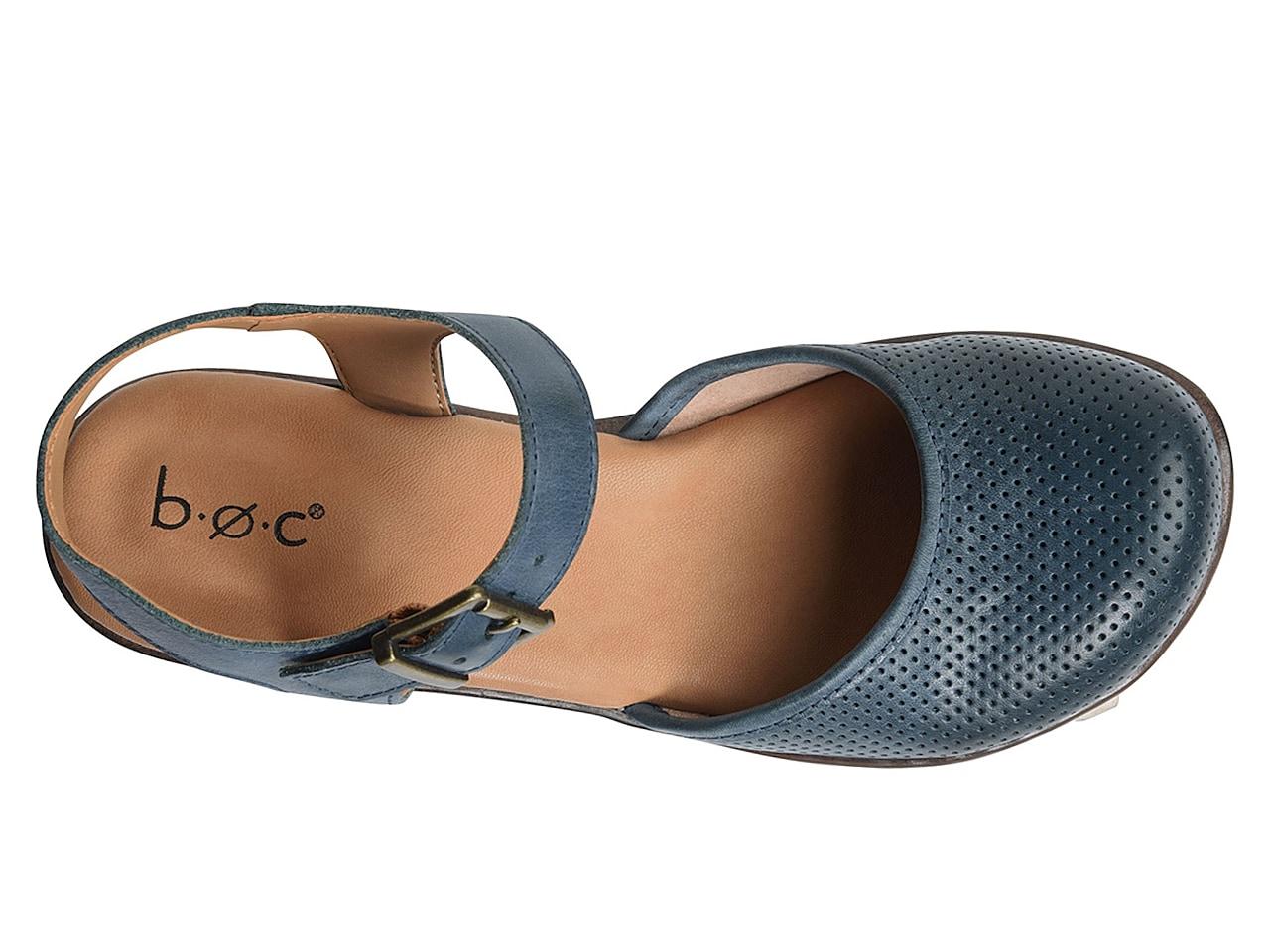 Boc stone store platform clog