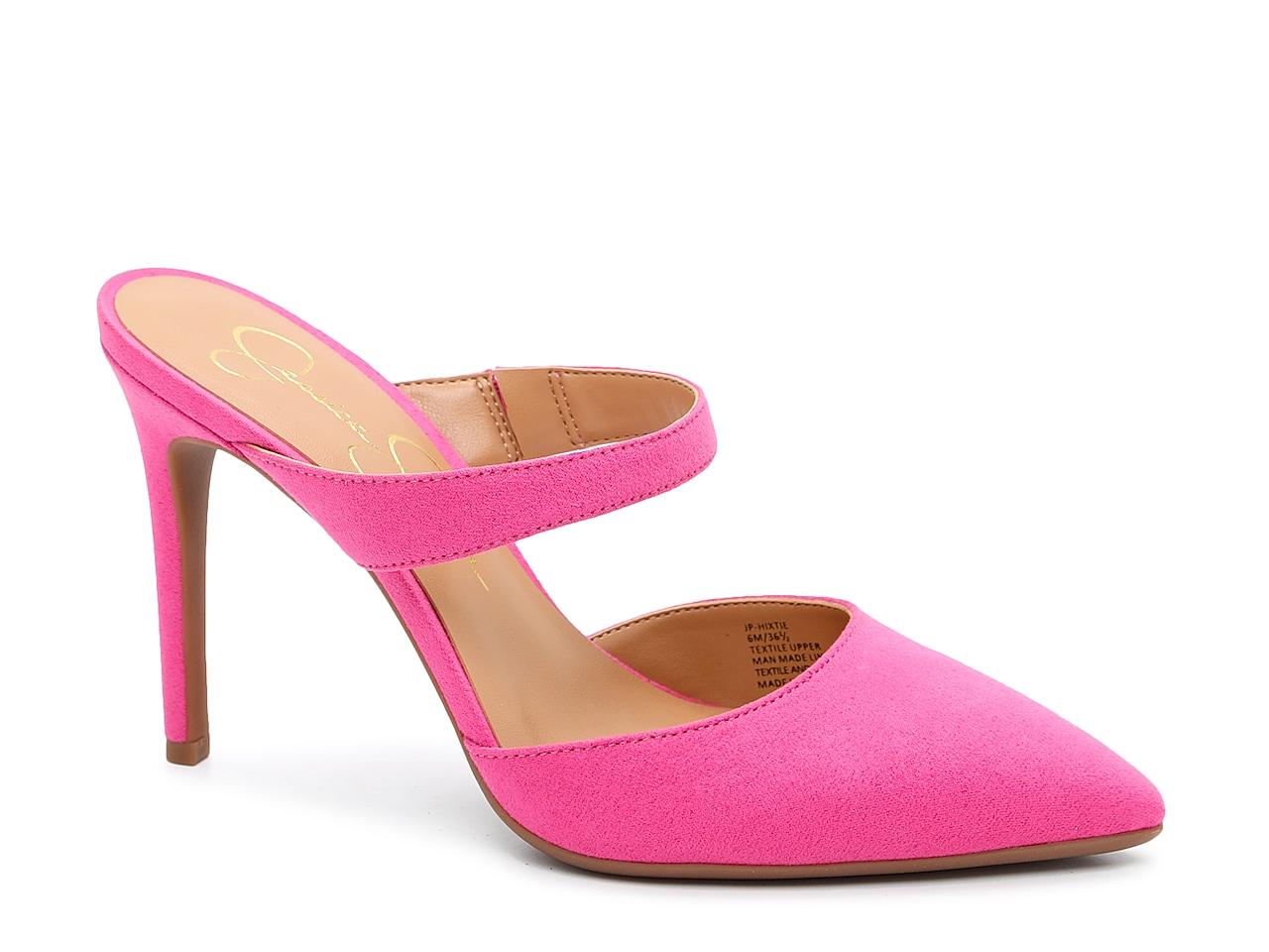 Jessica Simpson Hixtie Mule in Pink | Lyst