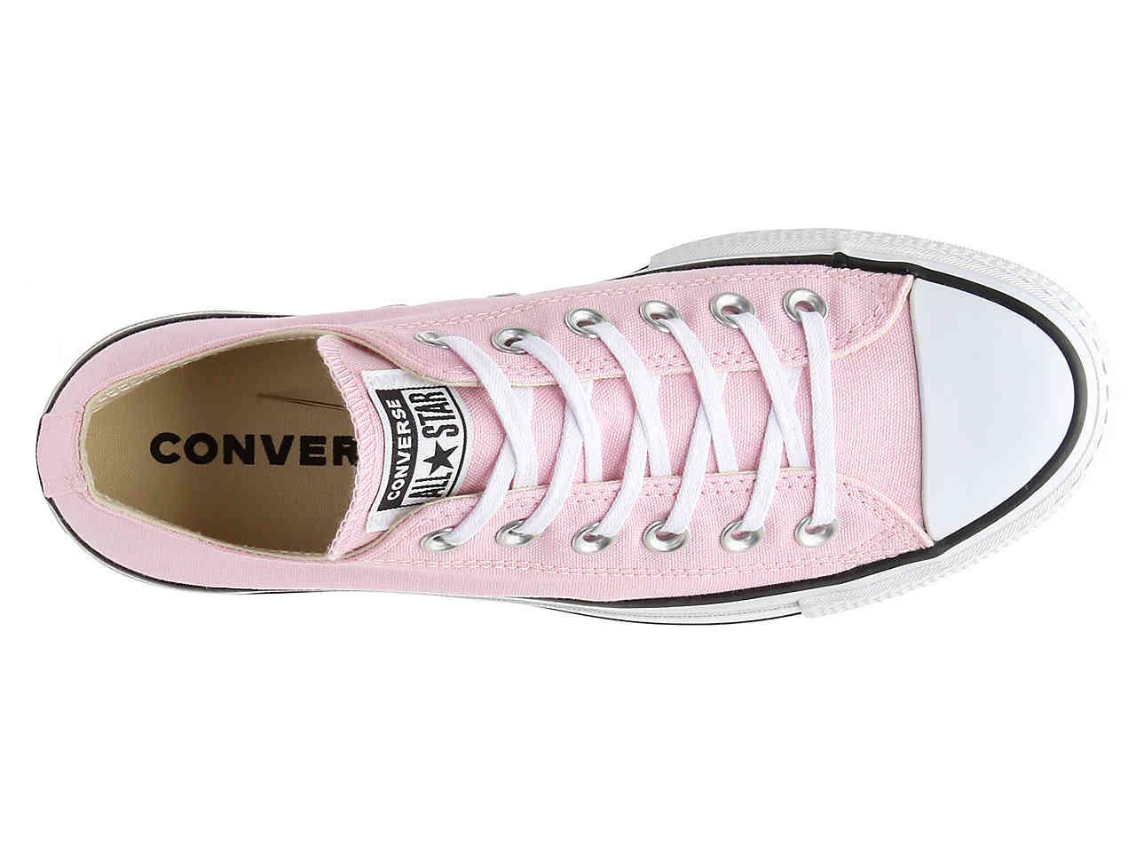Converse Chuck Taylor All Star Lift Ox Platform Sneaker in Pink | Lyst