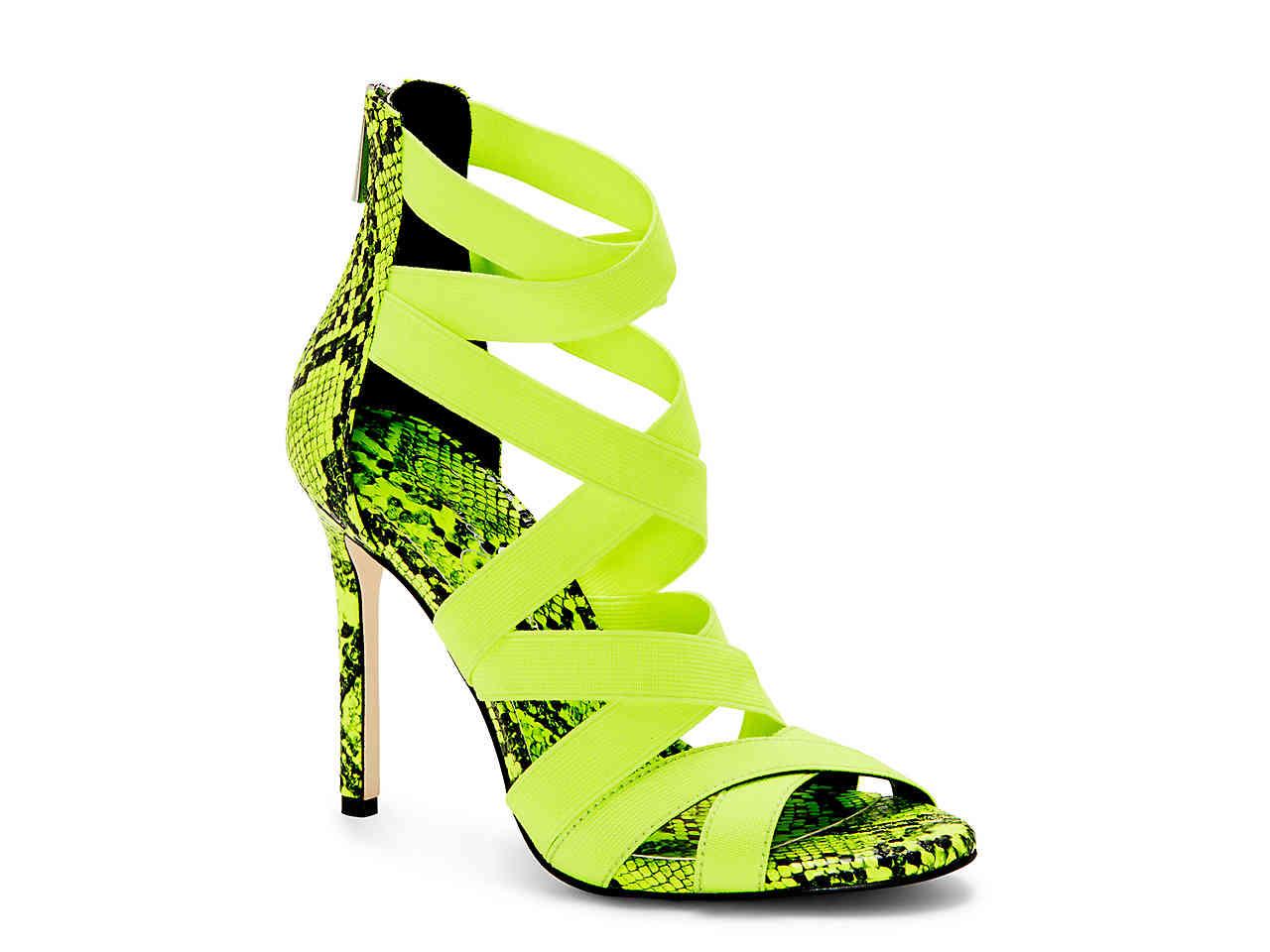 lime green snake heels