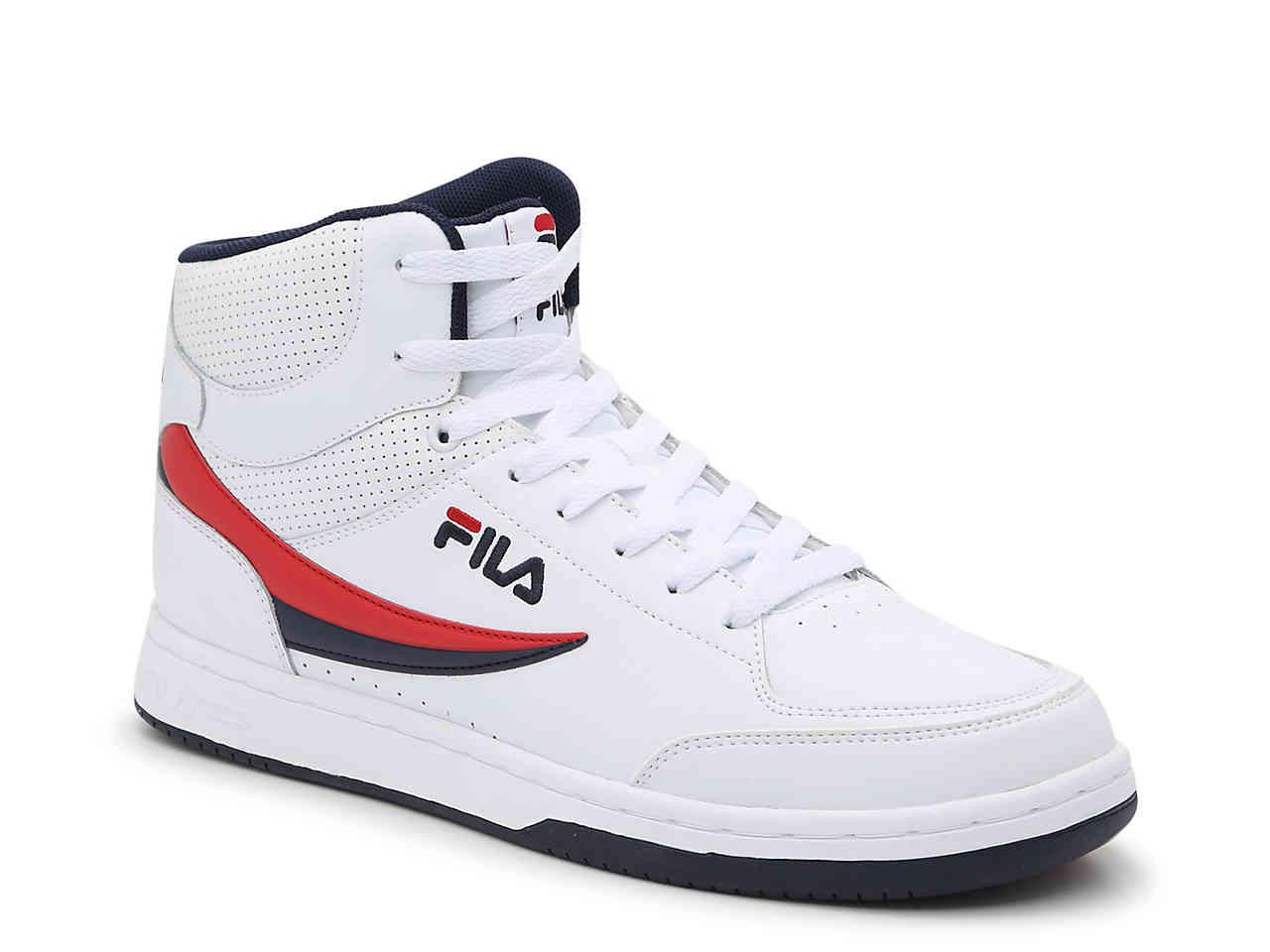Fila Denim Bbn92 Mid High-top Sneaker in White for Men - Lyst