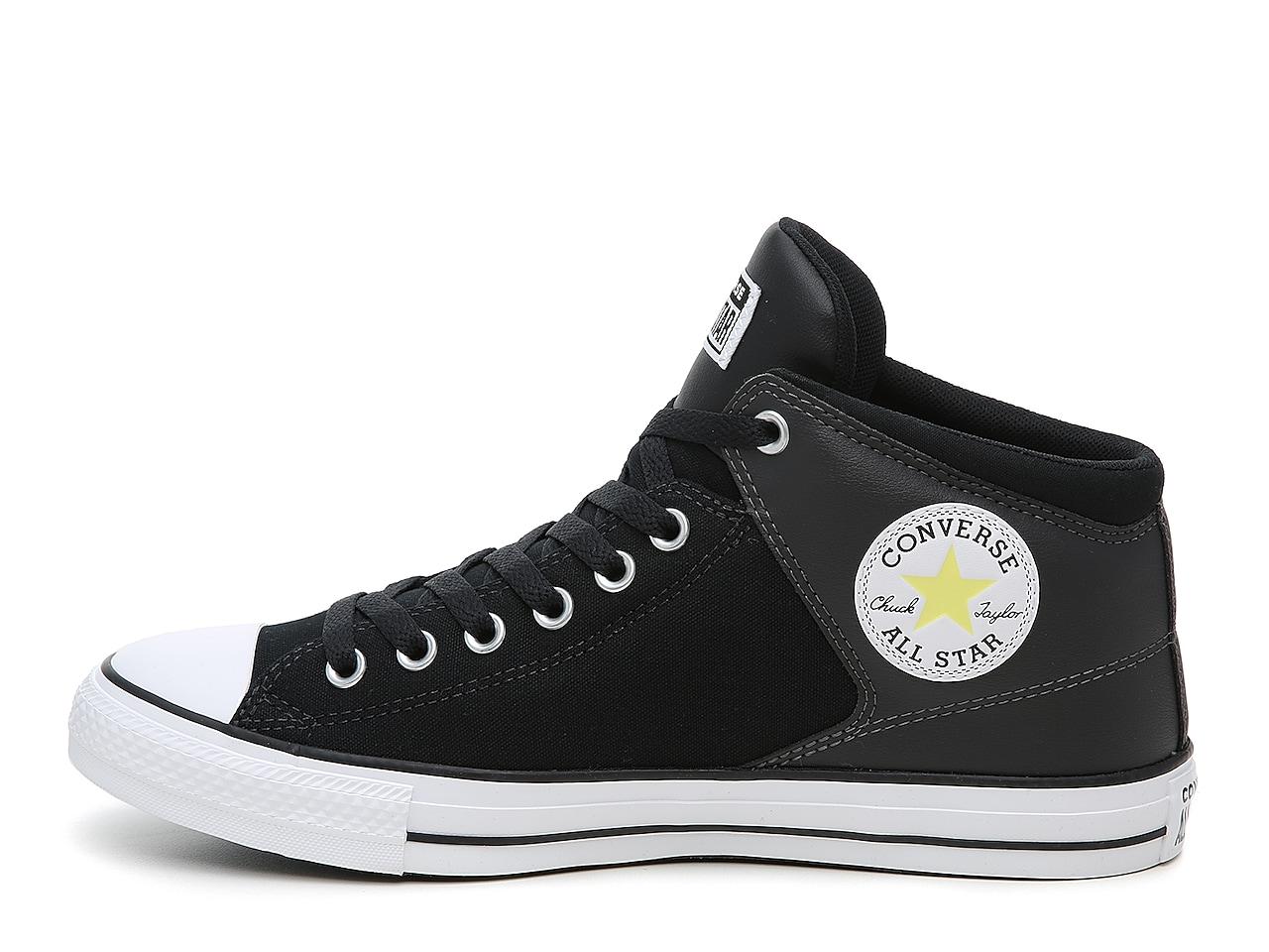 grey and black chucks