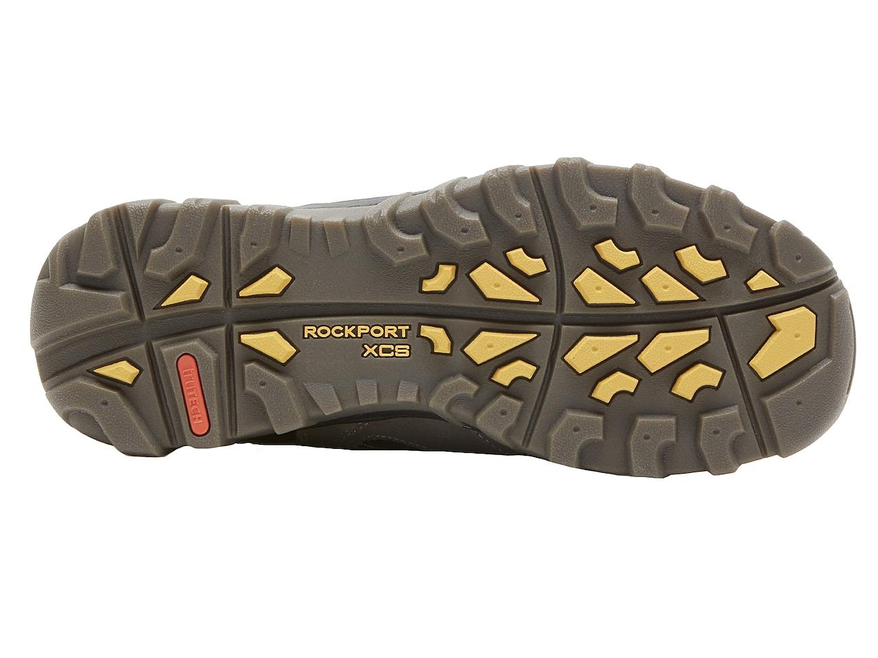 Rockport Suede Xcs Trail Shoe in Grey/Black (Gray) for Men - Lyst
