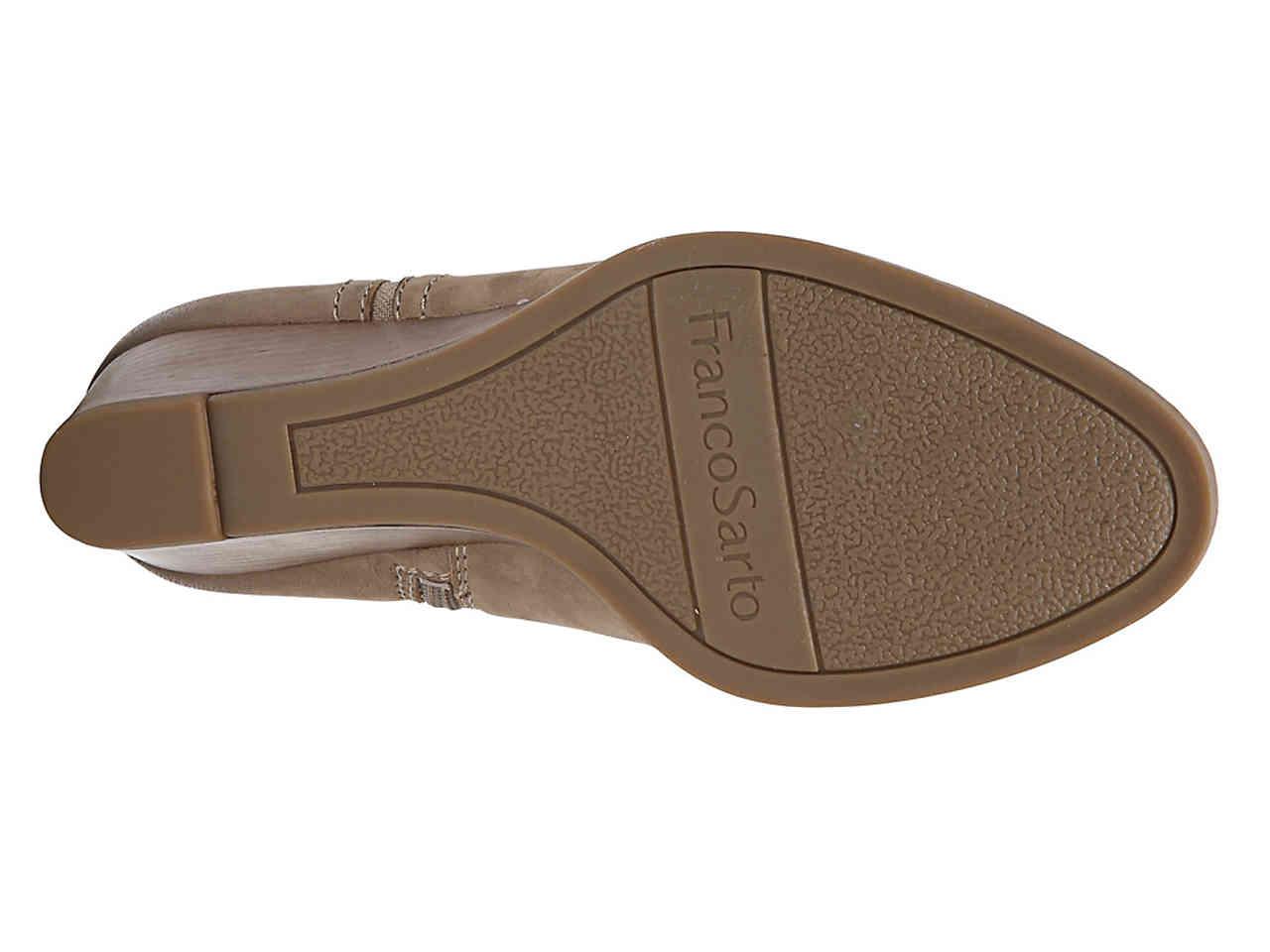 franco sarto wera wedge bootie