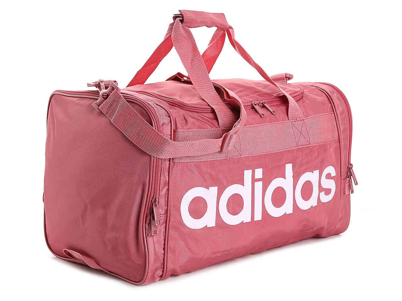 adidas Synthetic Santiago Gym Bag in Burgundy Pink (Pink) | Lyst