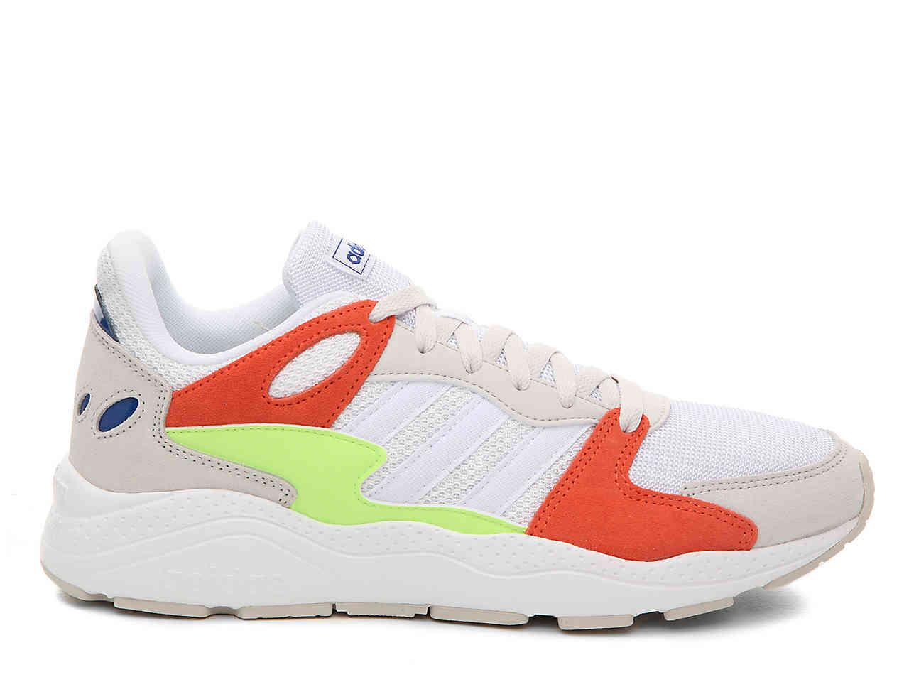 adidas Suede Chaos Sneaker in White/Orange/Neon Yellow (White) for Men -  Lyst