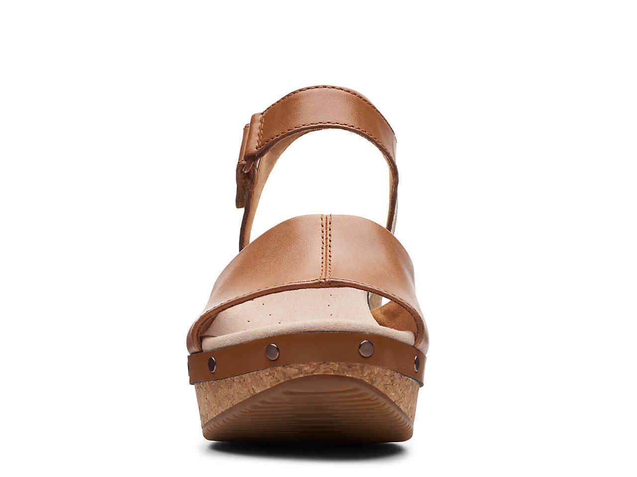 annadel clover wedge sandal