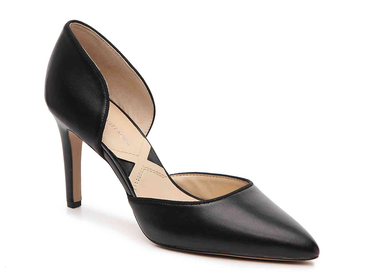 adrienne vittadini black heels
