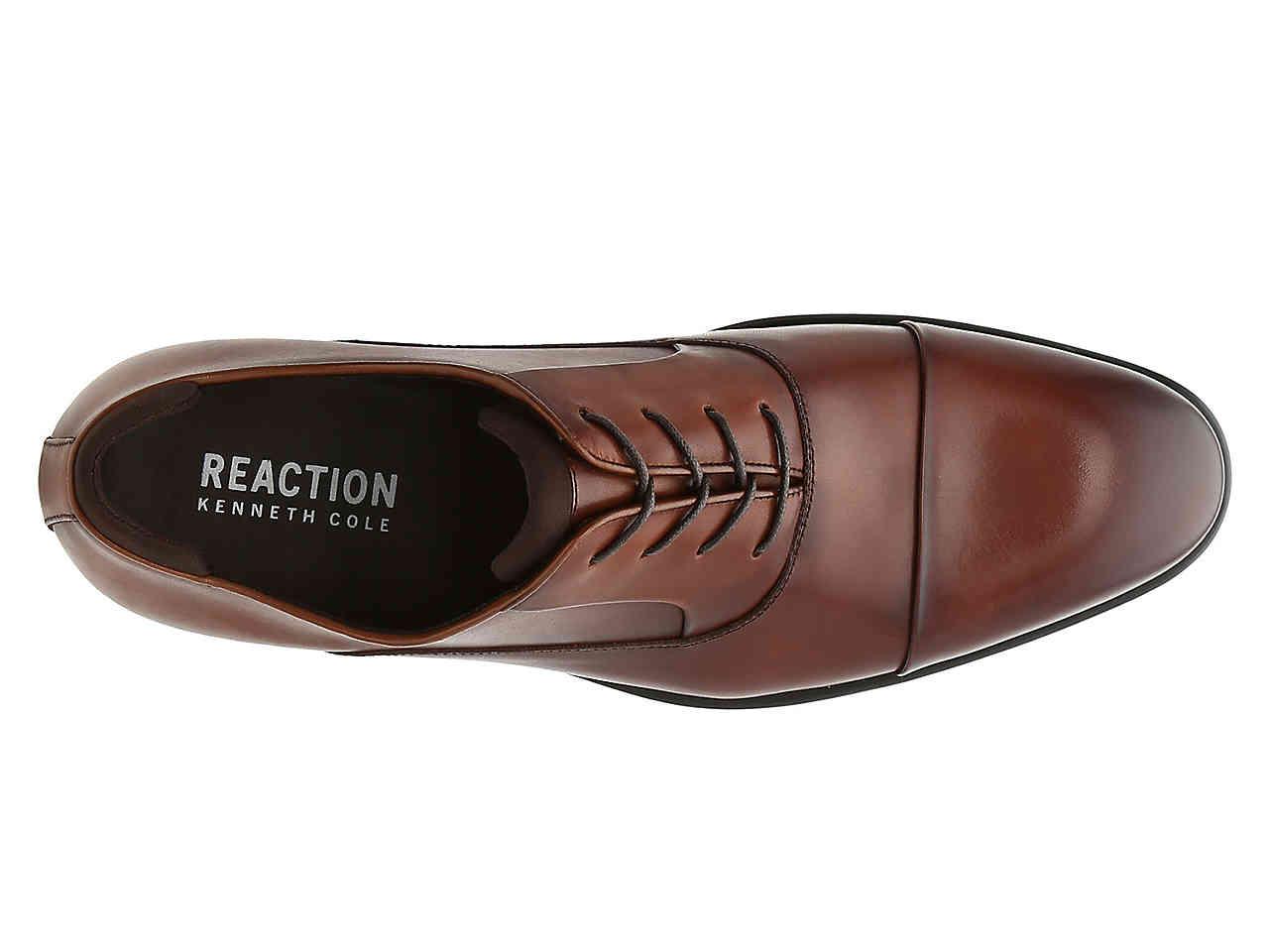 kenneth cole reaction cap toe oxford