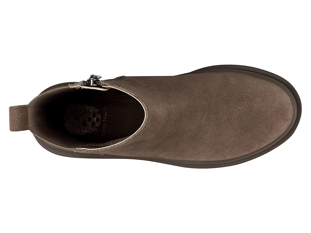 Vince Camuto Kenja Bootie in Brown | Lyst