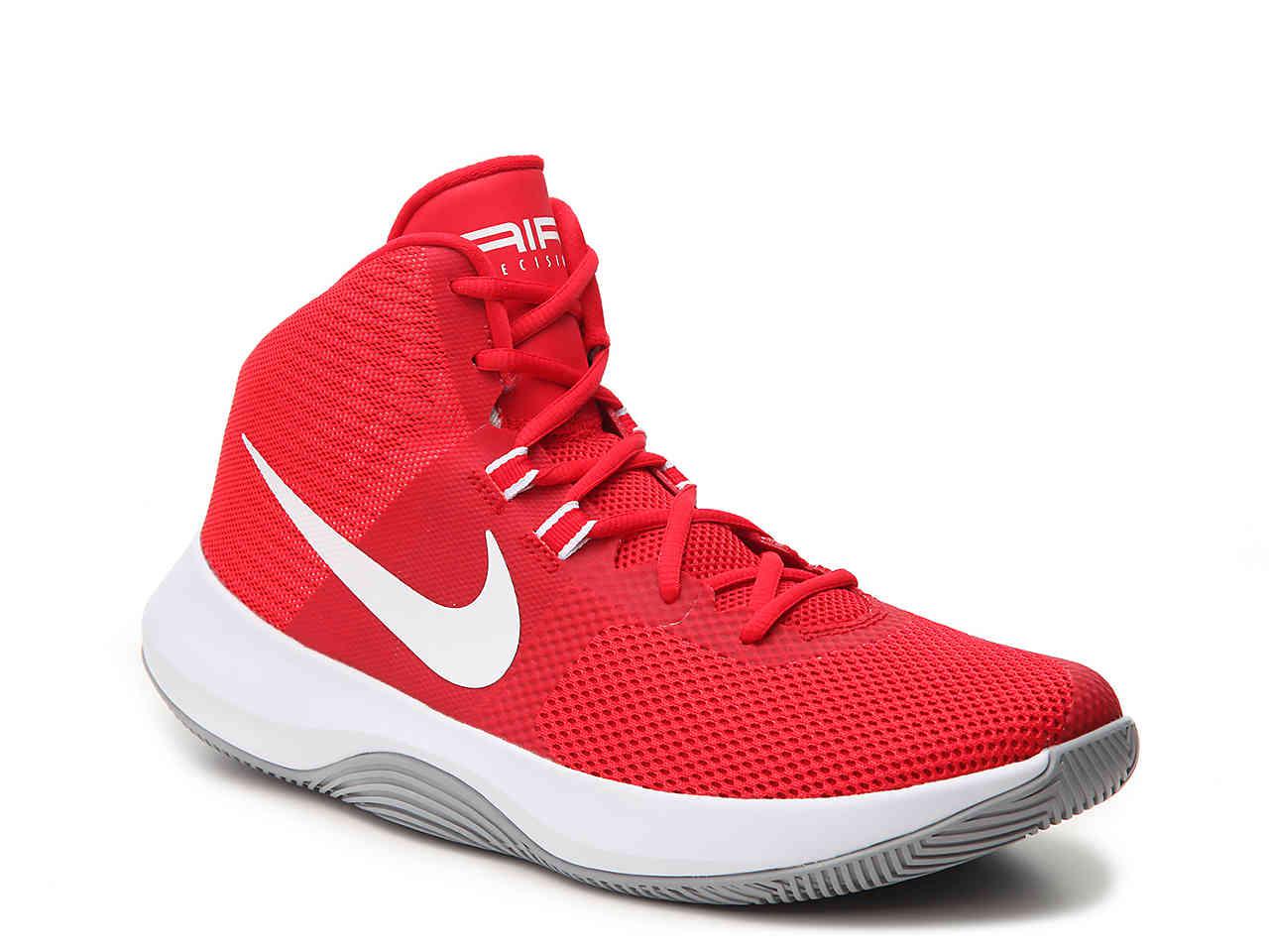 nike air precision red and black